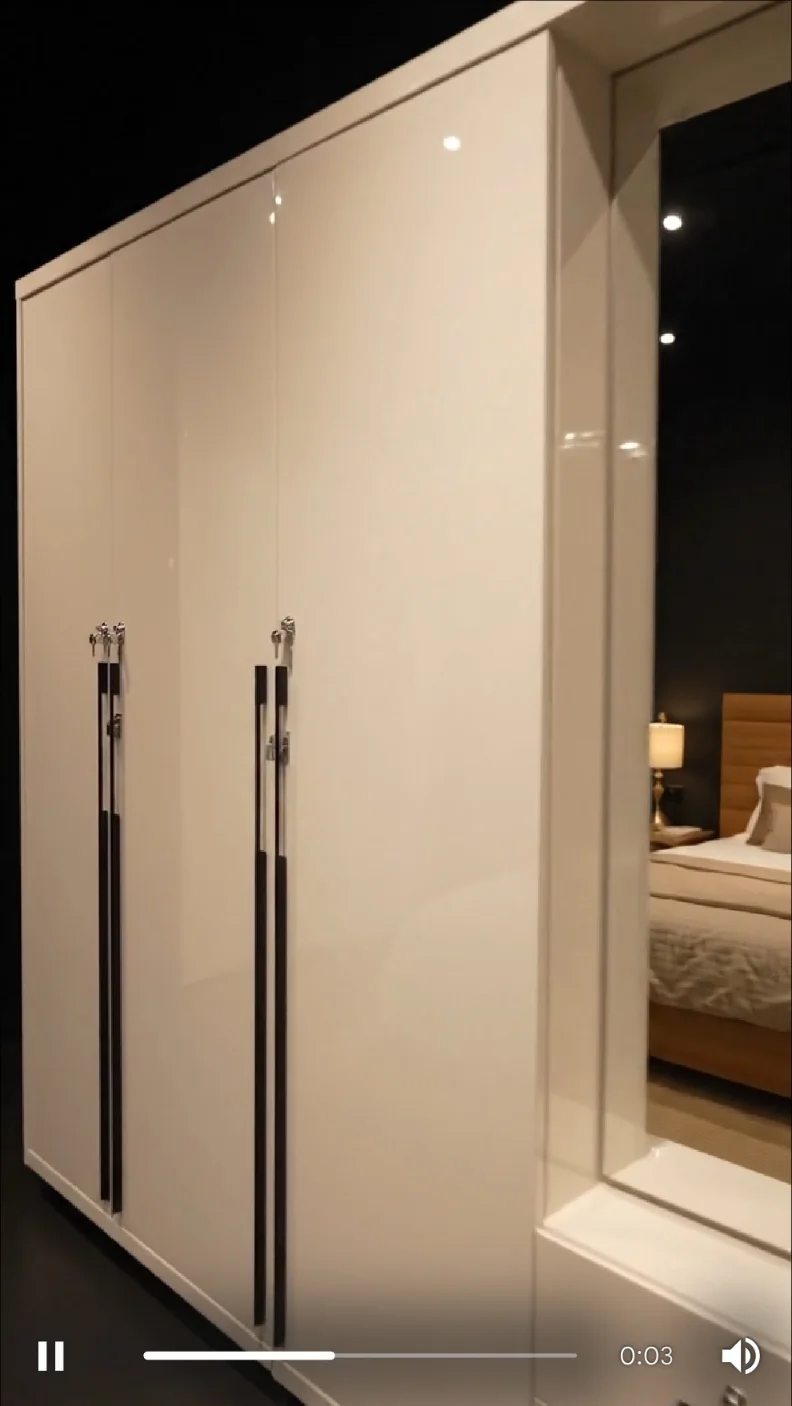 Eclipse contemporary two-tone wardrobe — wardrobes in particle board